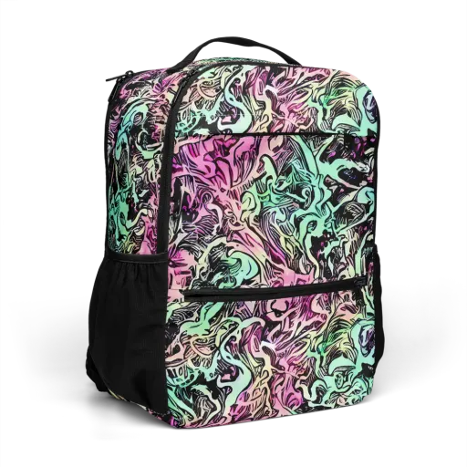 Pastel Voltage on a Utility Backpack