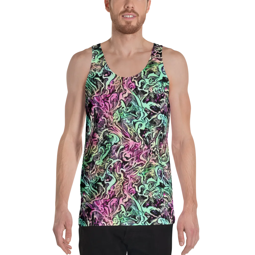 Pastel Voltage on Men's Tank Top — Front