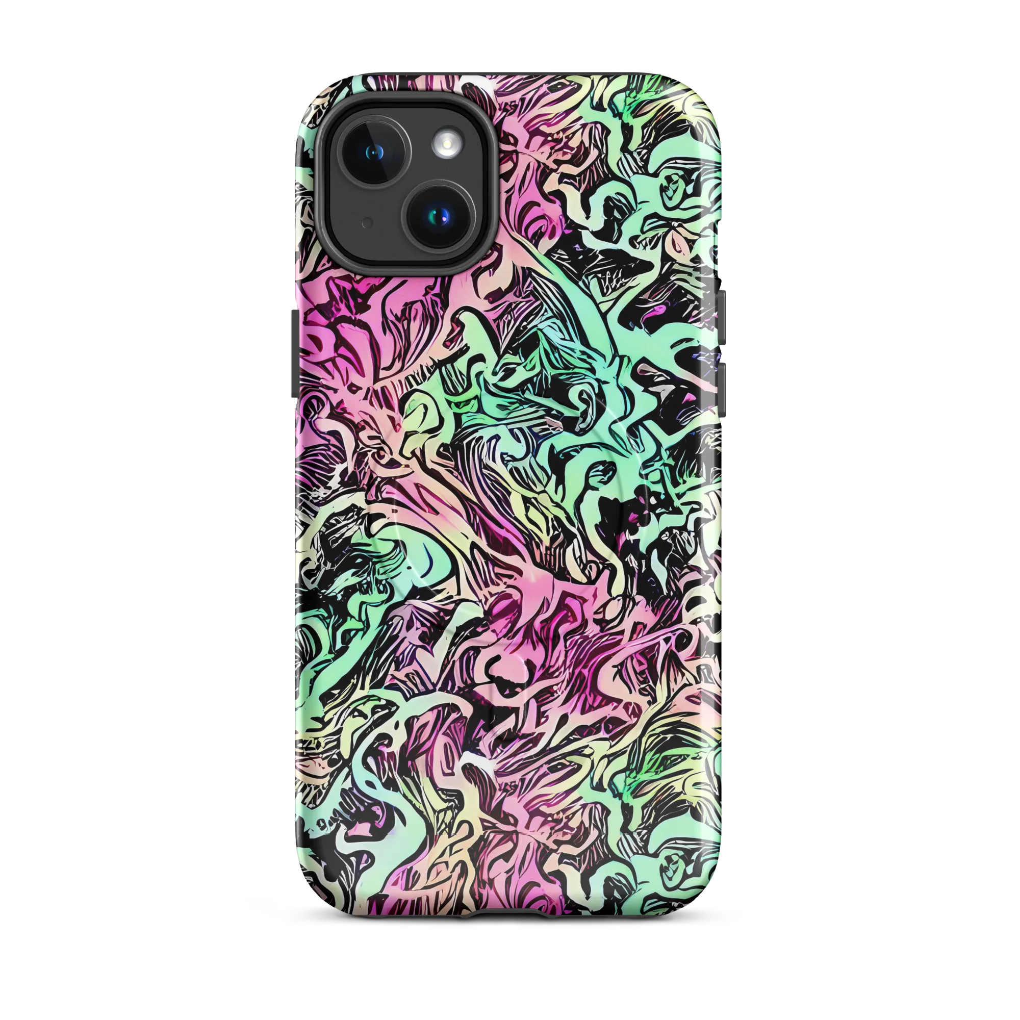 Pastel Voltage on MagSafe Tough Case for iPhone® — Front