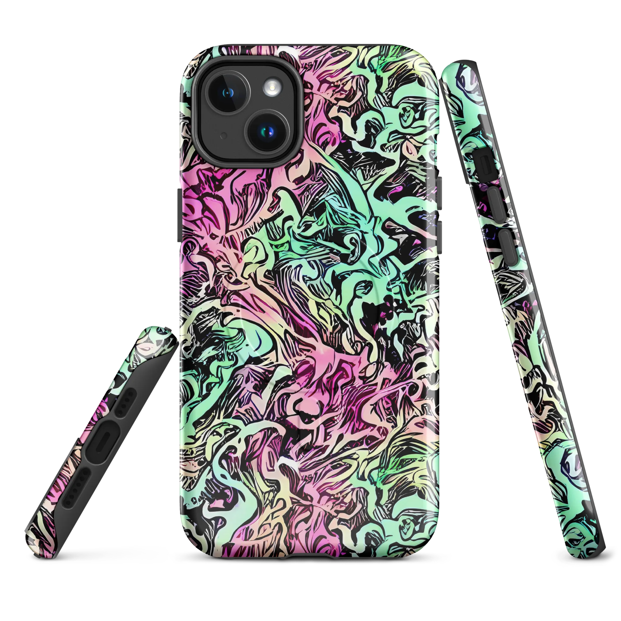 Pastel Voltage on MagSafe Tough Case for iPhone® — Front