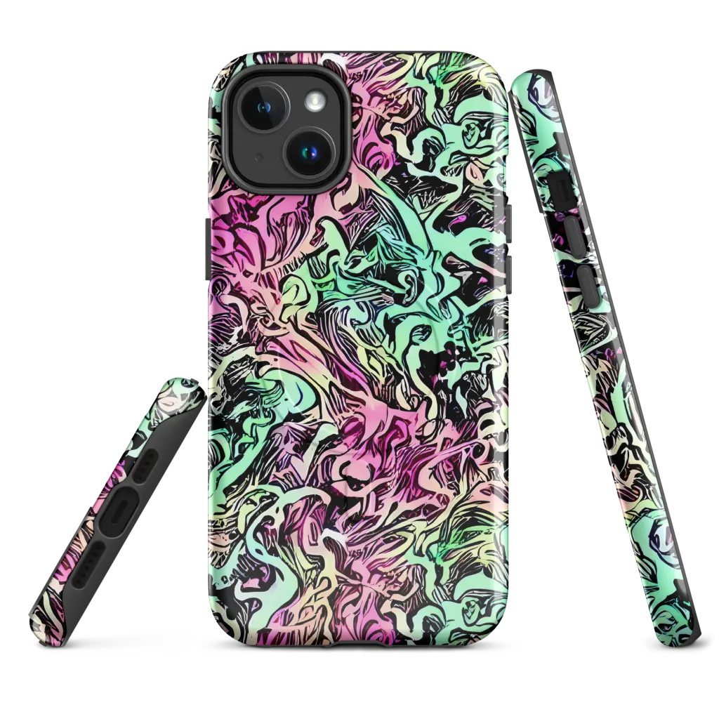 Pastel Voltage on MagSafe Tough Case for iPhone® — Front