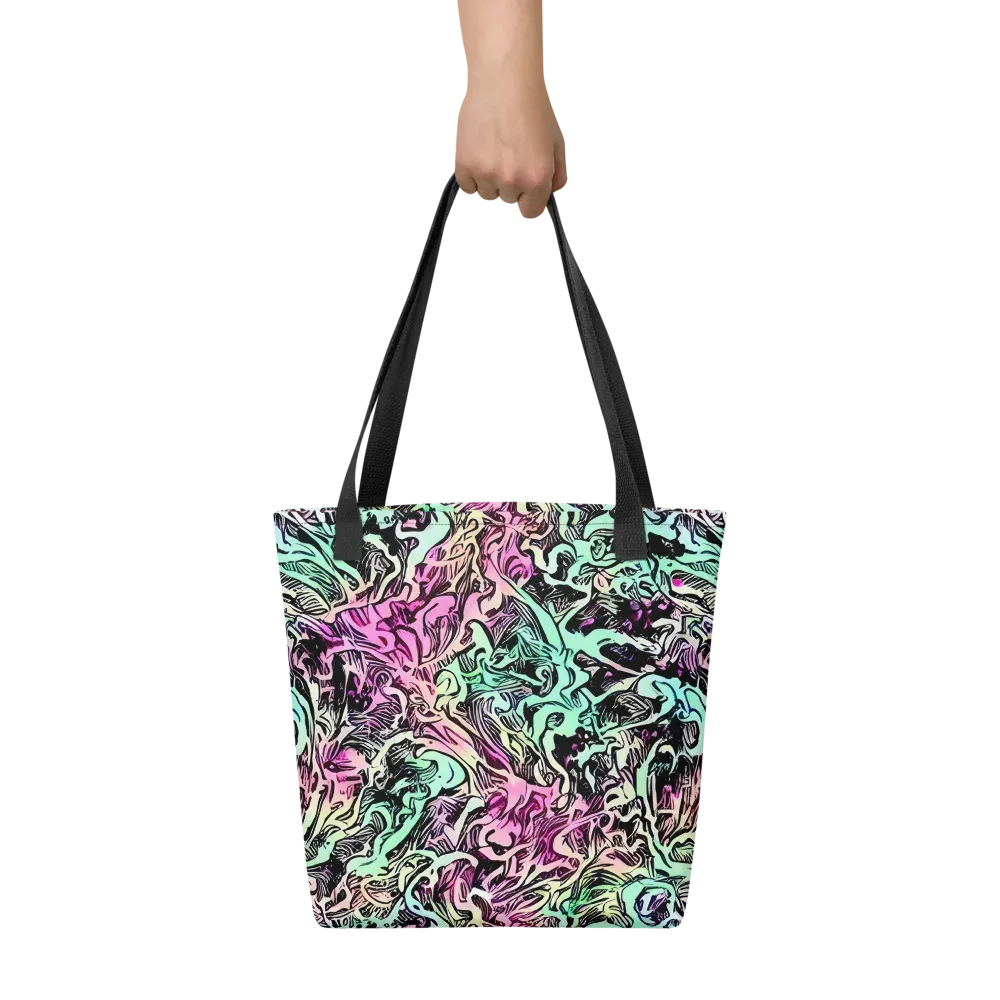 Pastel Voltage on Tote Bag — Front