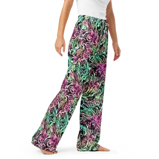 Pastel Voltage on a Women's Pajama Pants