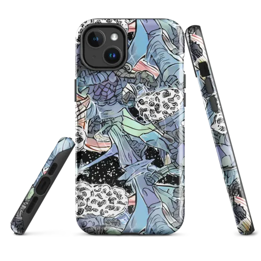 Icy Collage on a MagSafe Tough Case for iPhone®