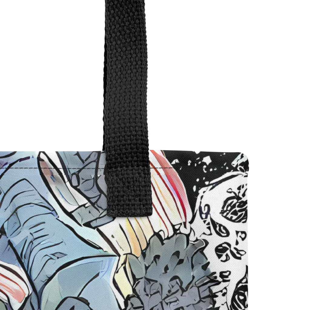 Icy Collage on Tote Bag — Product details
