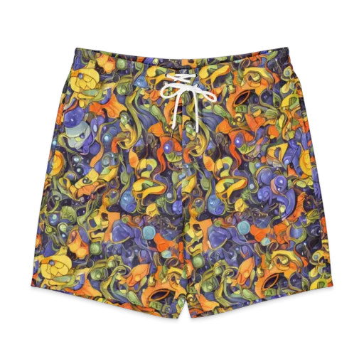 Indigo Uproar on a Men's Board Shorts