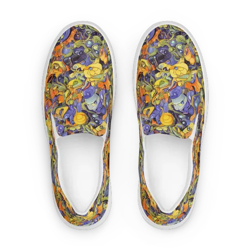 Indigo Uproar on a Women's Slip-On Canvas Shoes