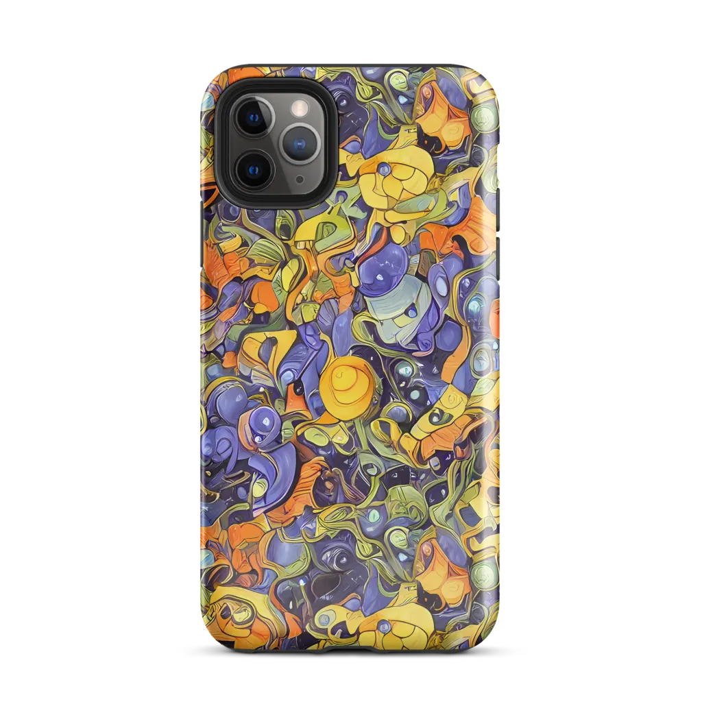 Indigo Uproar on Tough Case for iPhone® — Front