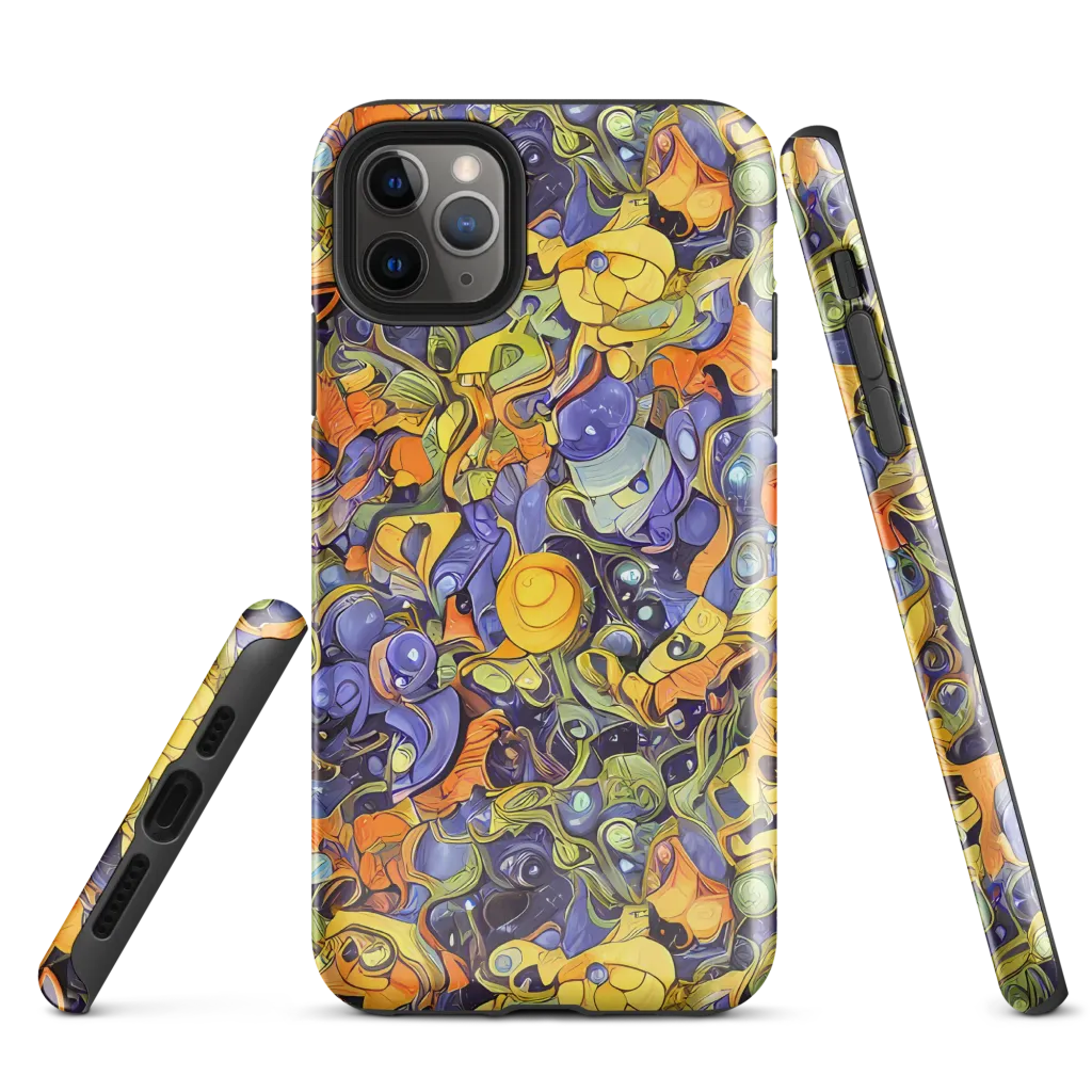 Indigo Uproar on Tough Case for iPhone® — Front