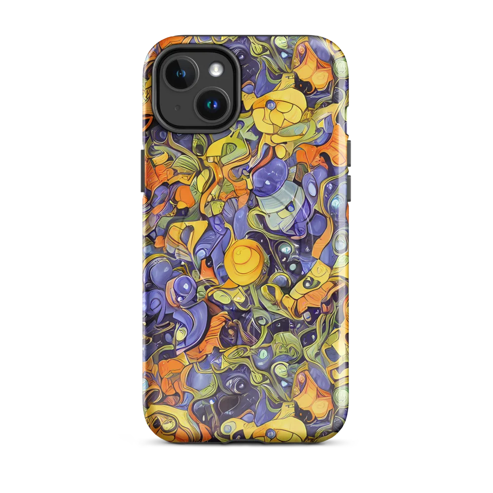 Indigo Uproar on MagSafe Tough Case for iPhone® — Front