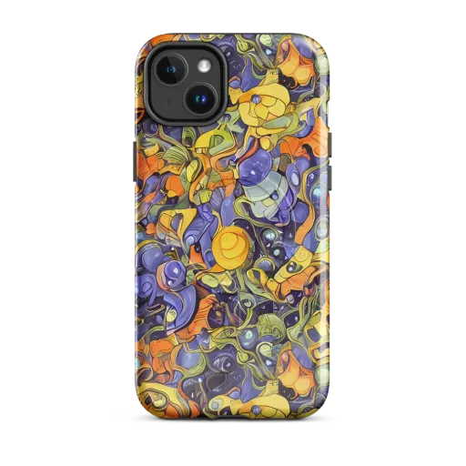 Indigo Uproar on a MagSafe Tough Case for iPhone®