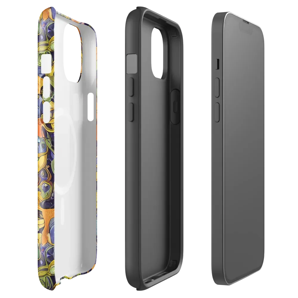Indigo Uproar on MagSafe Tough Case for iPhone® — Front