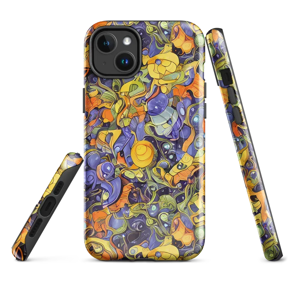 Indigo Uproar on MagSafe Tough Case for iPhone® — Front