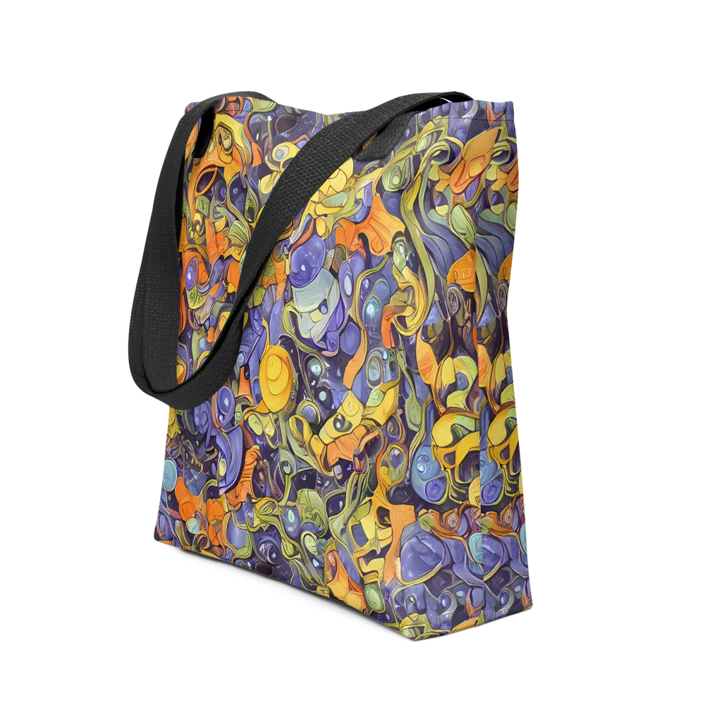 Indigo Uproar on Tote Bag — Front