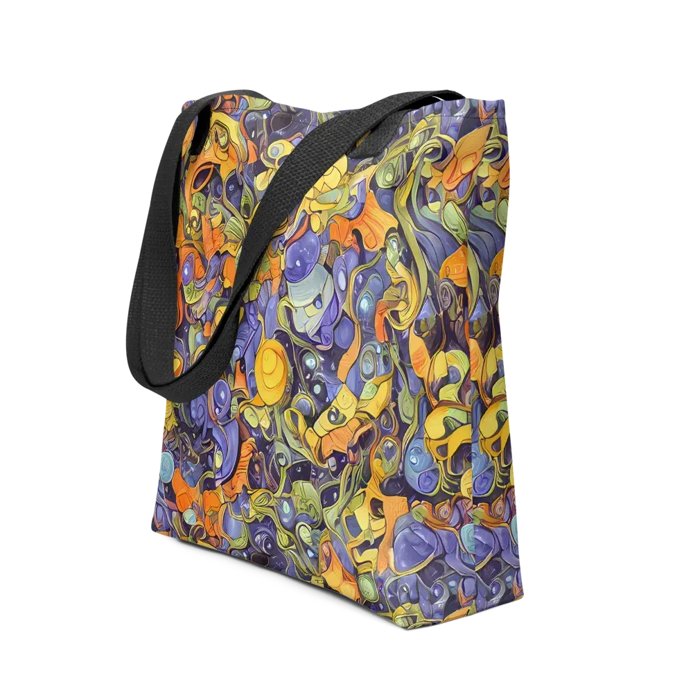 Indigo Uproar on Tote Bag — Front