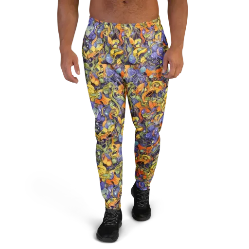 Indigo Uproar on a Men's Joggers