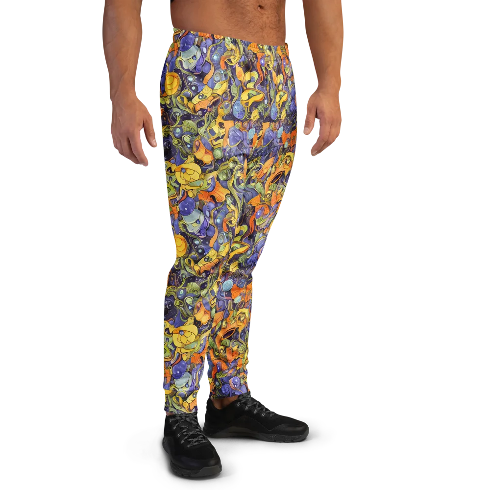 Indigo Uproar on Men's Joggers — Right