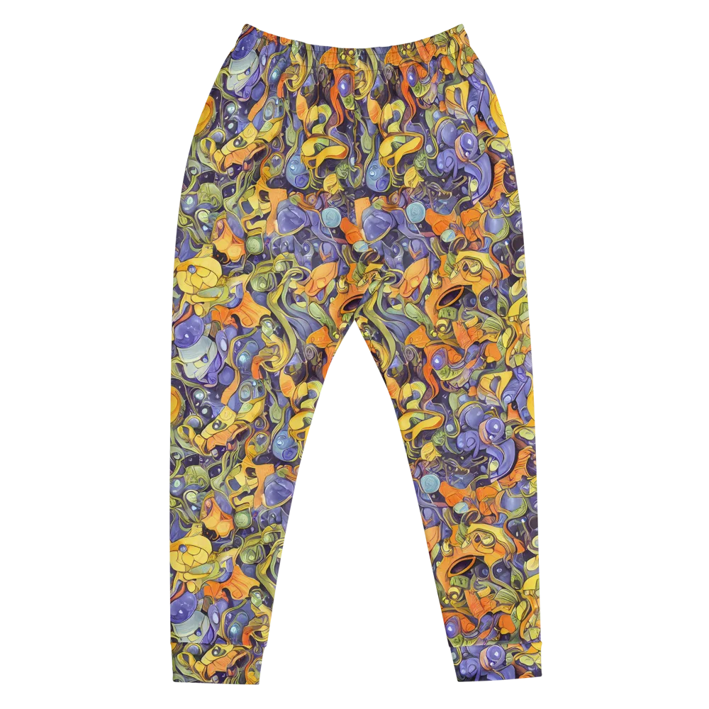 Indigo Uproar on Men's Joggers — Front