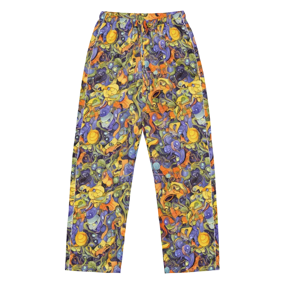 Indigo Uproar on Women's Pajama Pants — Front