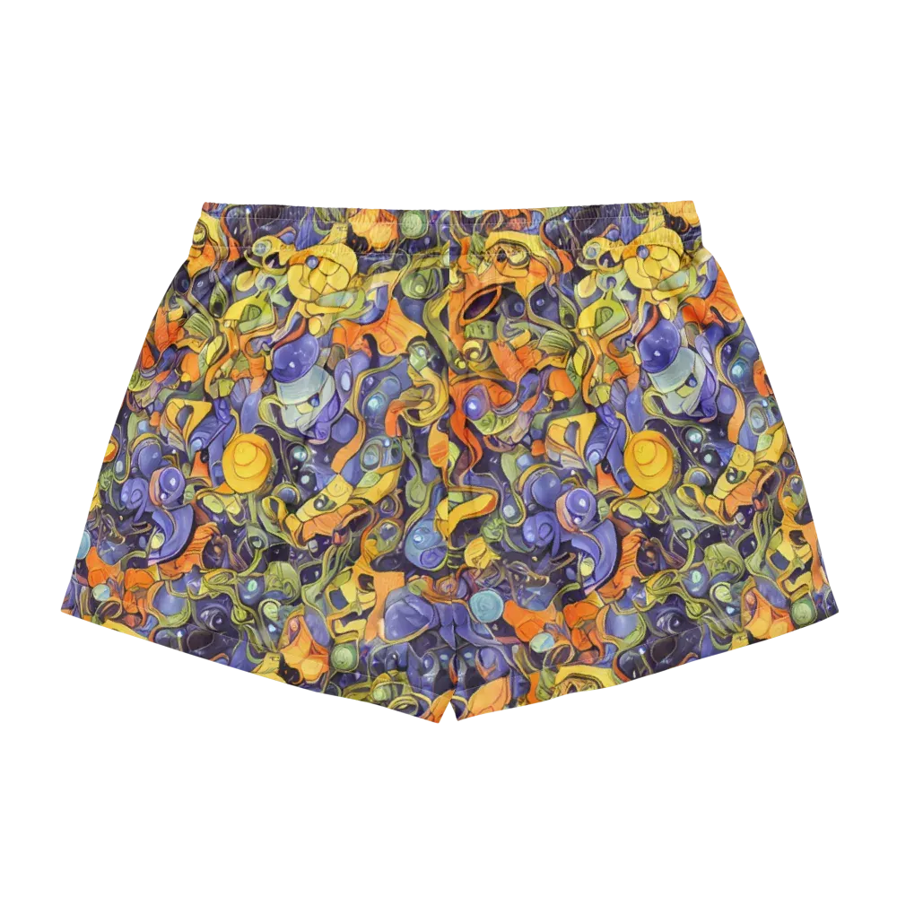 Indigo Uproar on Women's Pajama Shorts — Back