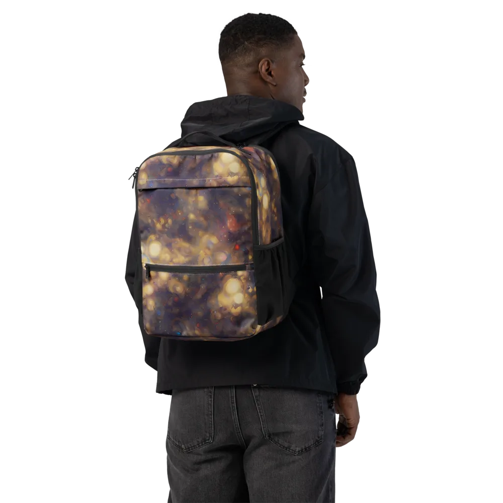 Amber Afterglow on Utility Backpack — Back