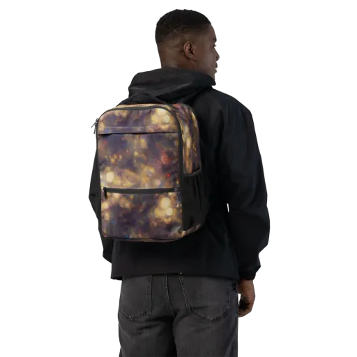 Amber Afterglow on a Utility Backpack