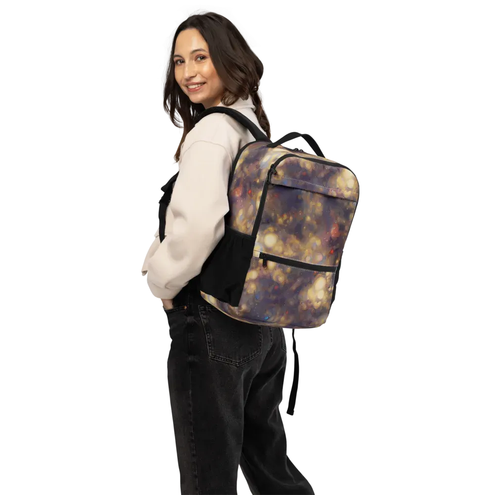 Amber Afterglow on Utility Backpack — Back