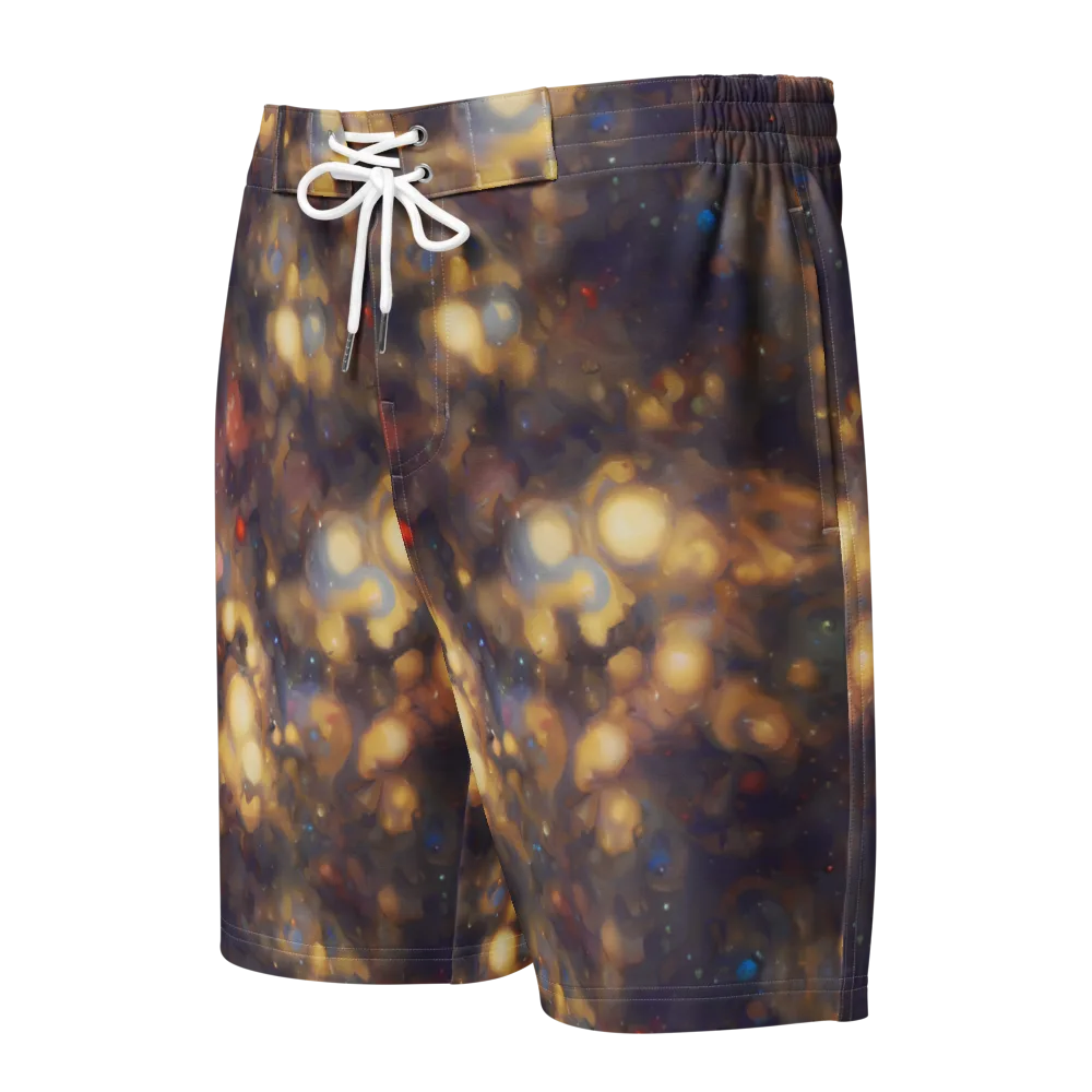Amber Afterglow on Men's Board Shorts — Front