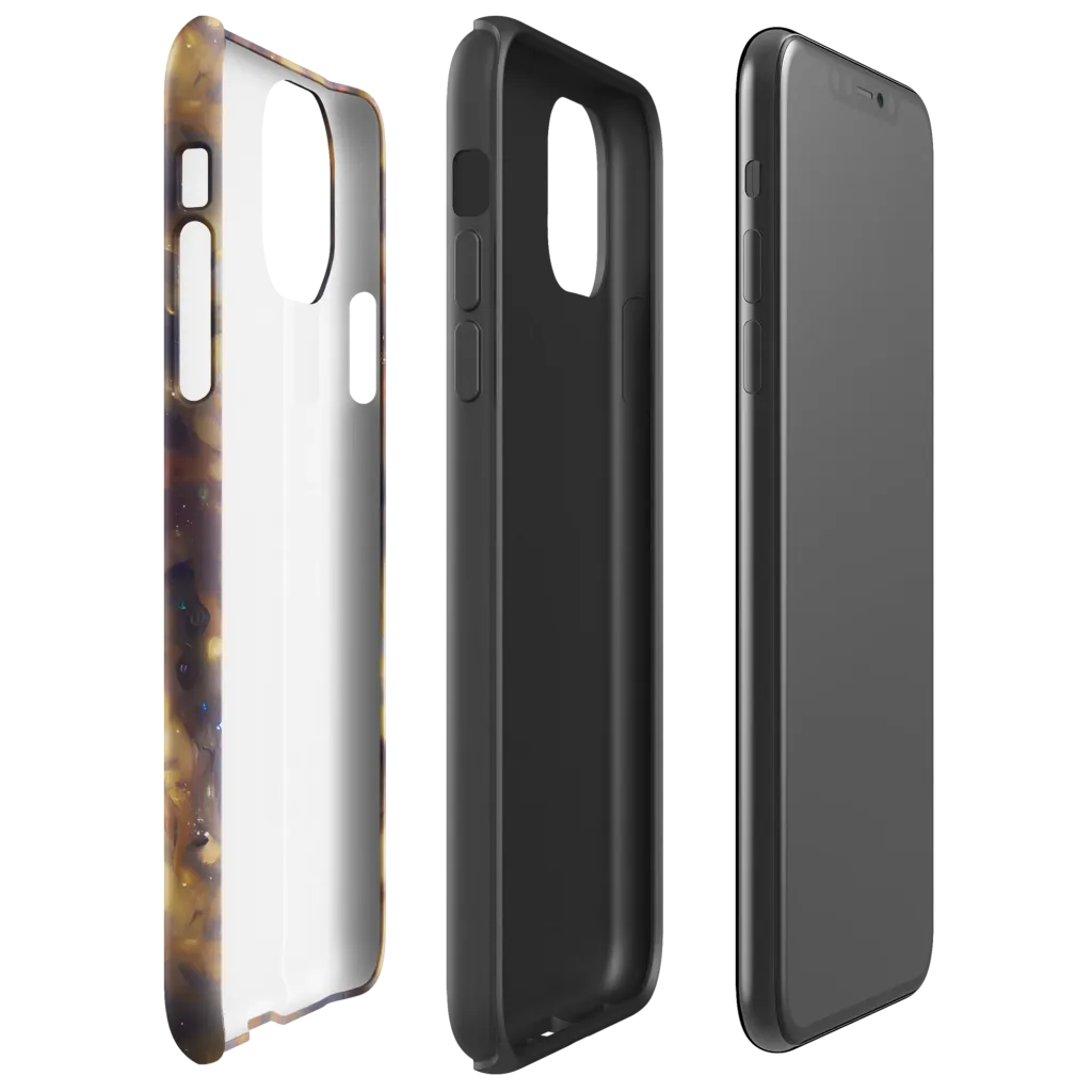 Amber Afterglow on Tough Case for iPhone® — Right