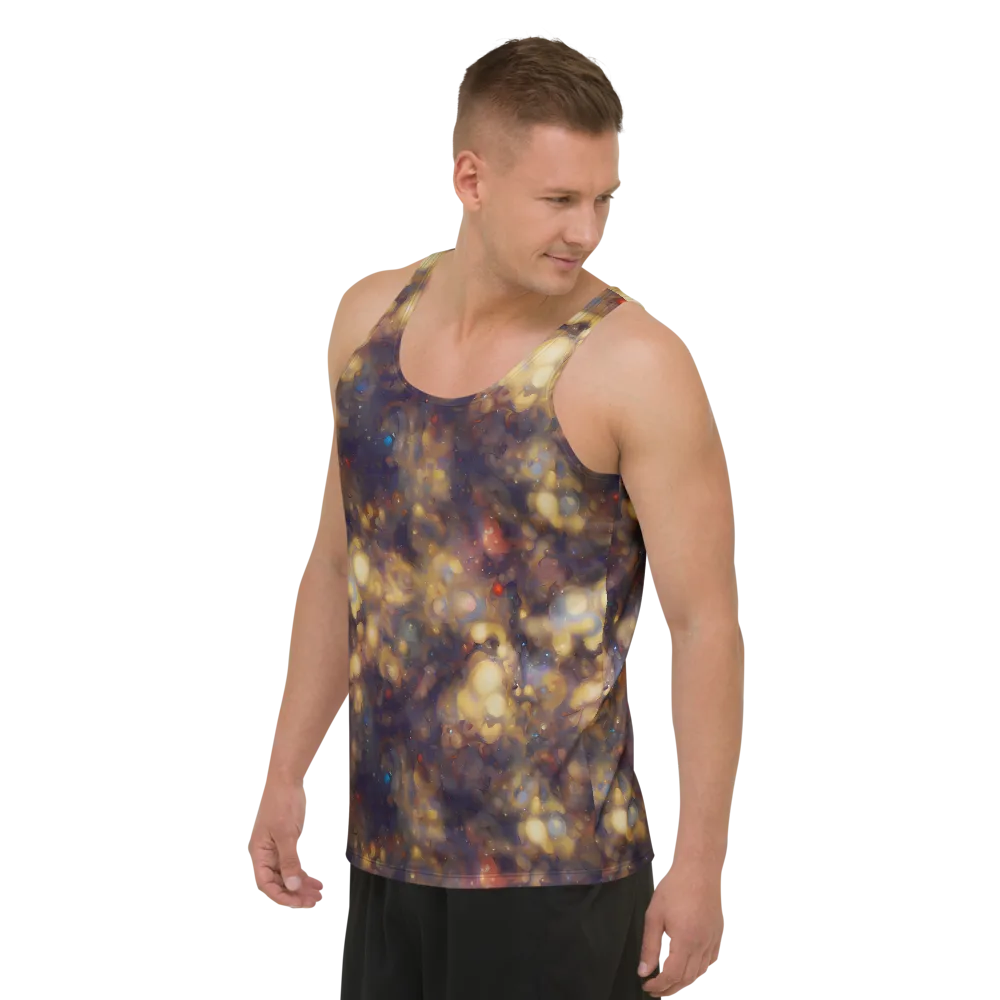 Amber Afterglow on Men's Tank Top — Left Front