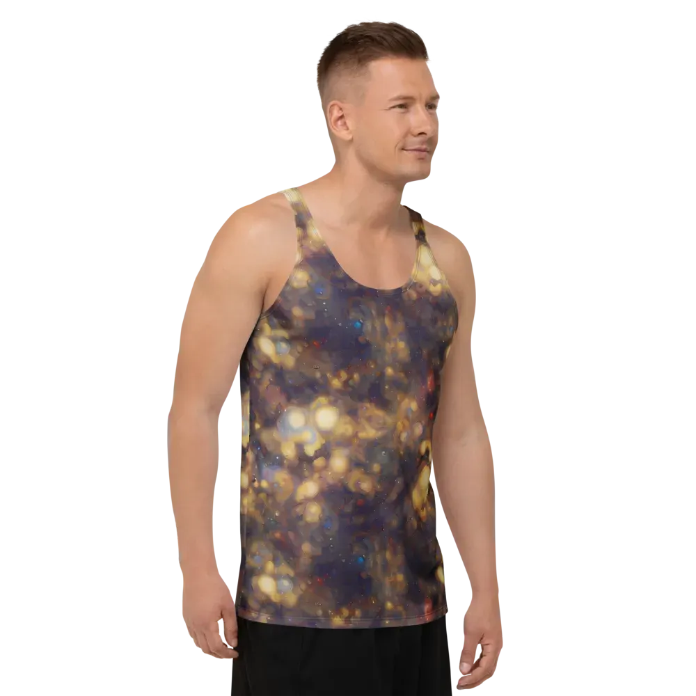 Amber Afterglow on Men's Tank Top — Right Front