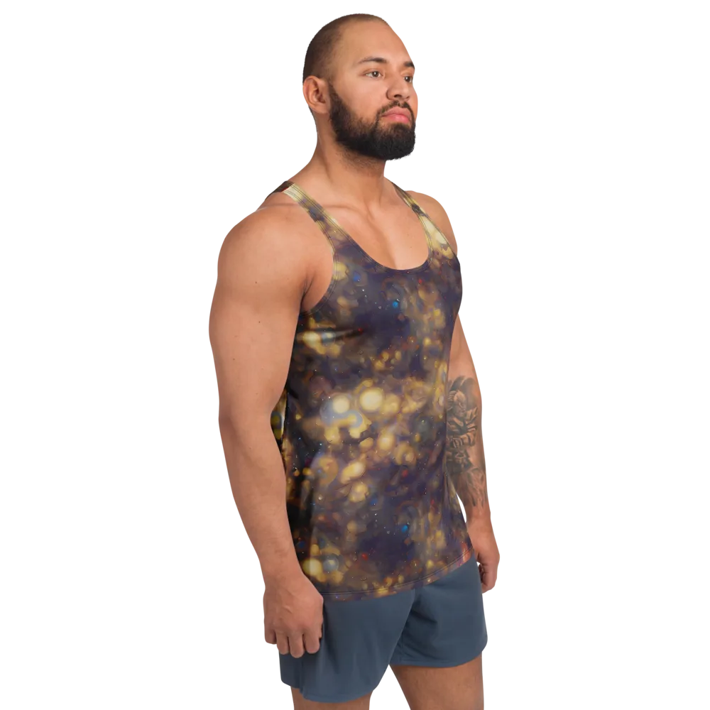 Amber Afterglow on Men's Tank Top — Right Front