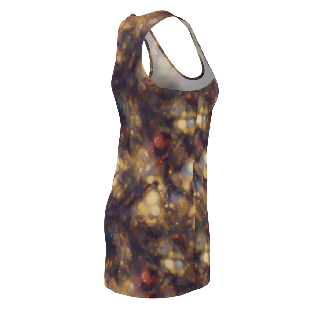 Amber Afterglow on Racerback Dress — Back Side