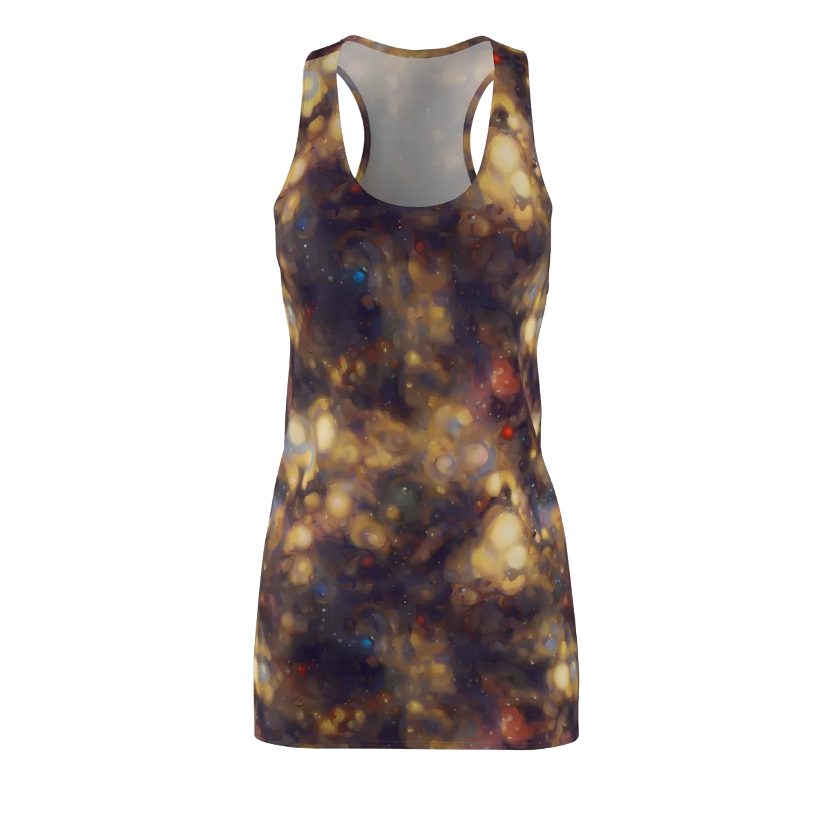 Amber Afterglow on Racerback Dress — Front