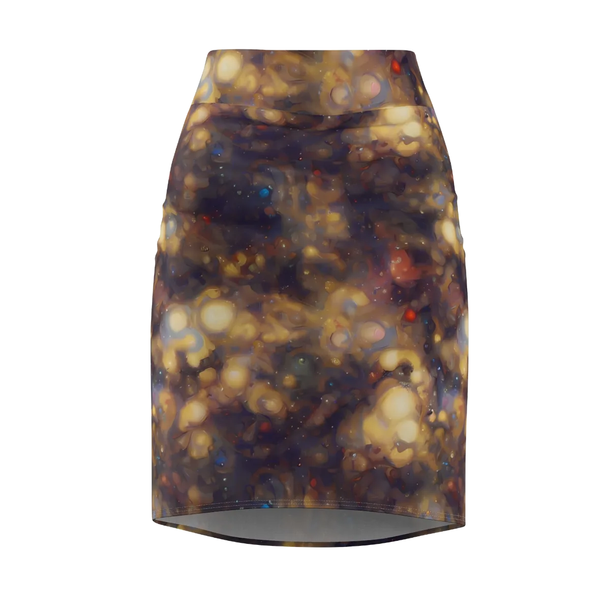 Amber Afterglow on Pencil Skirt — Front