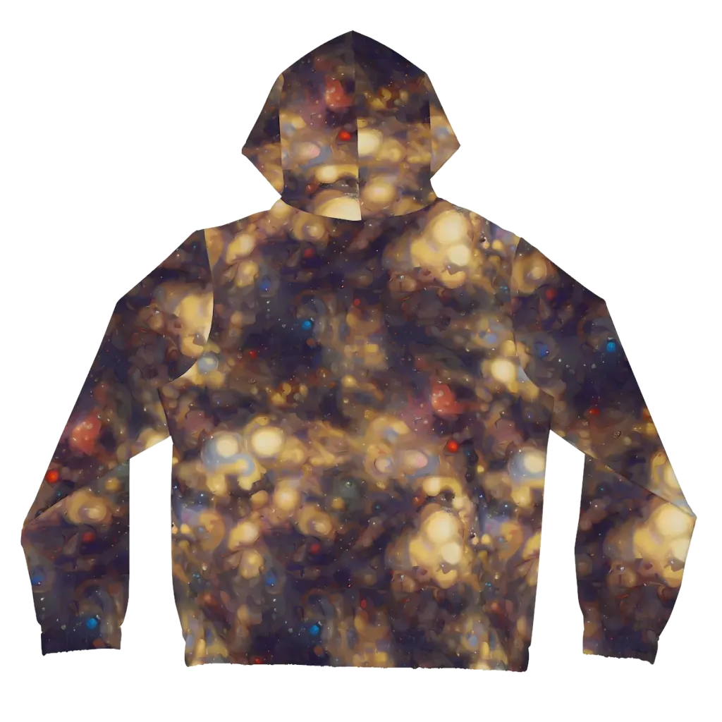 Amber Afterglow on Women's Full-Zip Hoodie — Back
