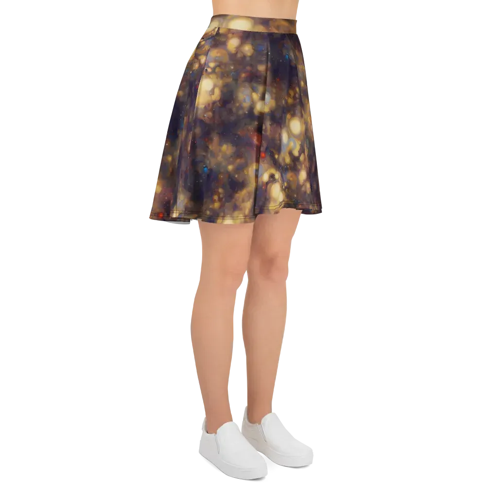 Amber Afterglow on Skater Skirt — Right