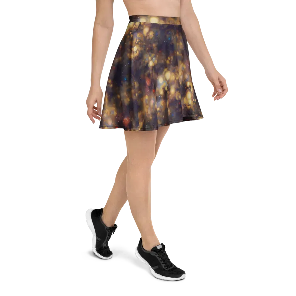 Amber Afterglow on Skater Skirt — Right