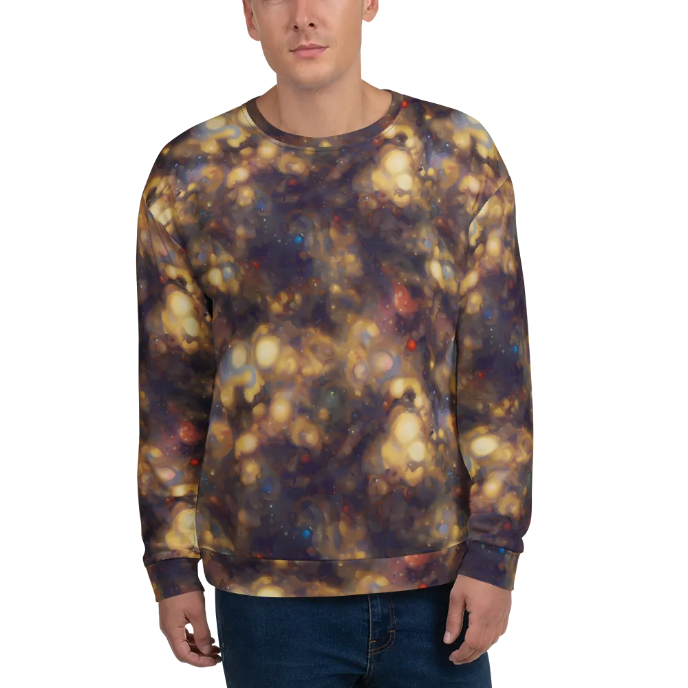 Amber Afterglow on Sweatshirt — Front