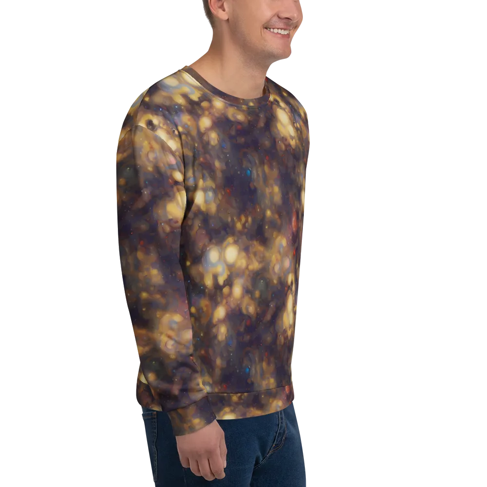 Amber Afterglow on Sweatshirt — Right Front