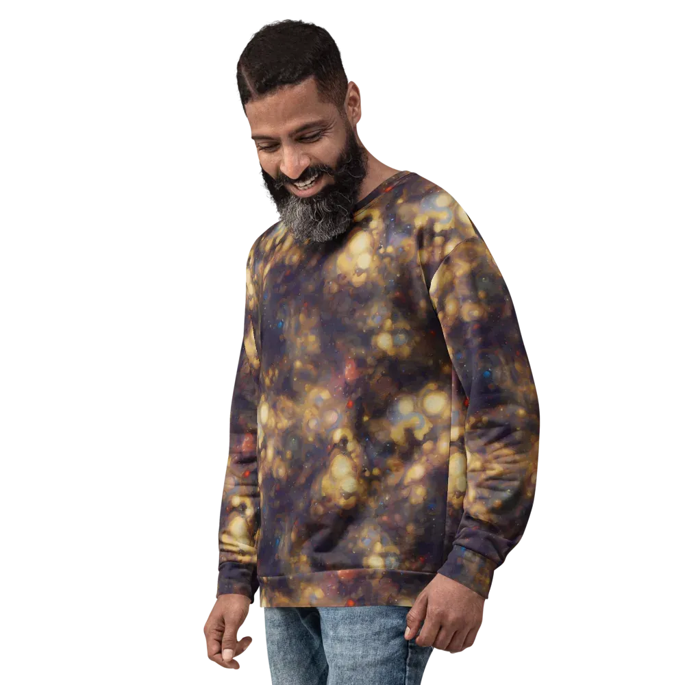 Amber Afterglow on Sweatshirt — Left Front