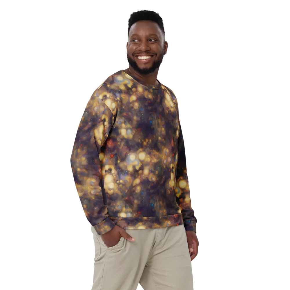 Amber Afterglow on Sweatshirt — Front