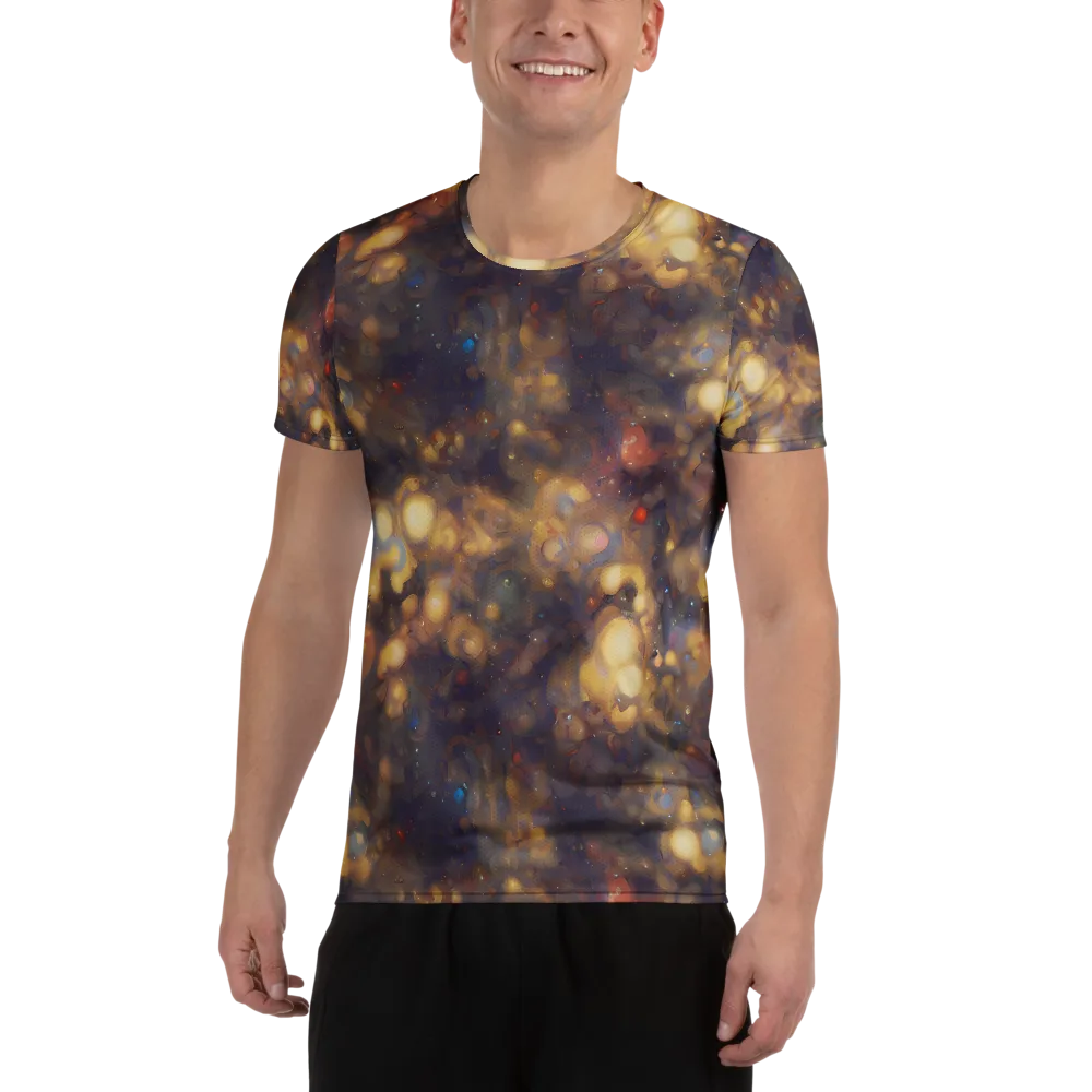Amber Afterglow on Men's Athletic T-Shirt — Front