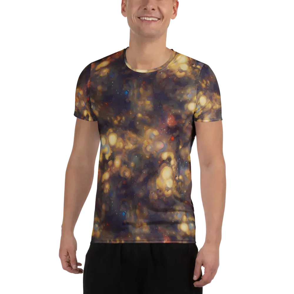 Amber Afterglow on Men's Athletic T-Shirt — Front