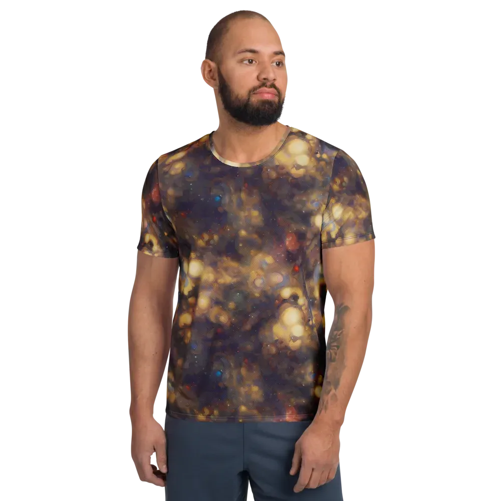 Amber Afterglow on Men's Athletic T-Shirt — Front