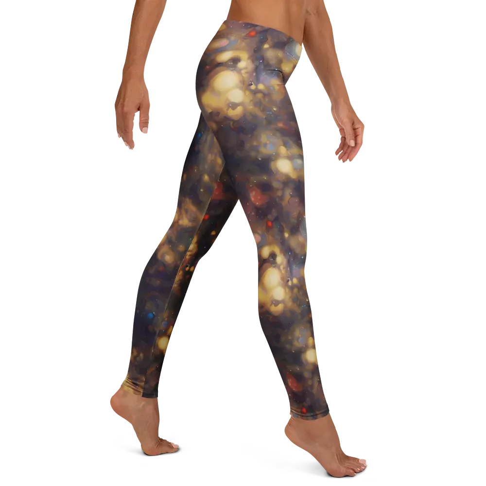 Amber Afterglow on Leggings — Right