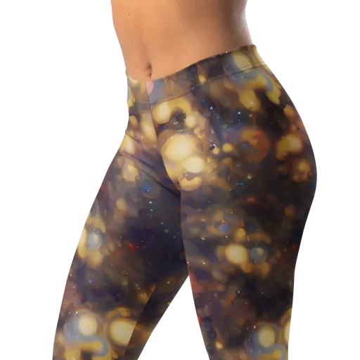 Amber Afterglow on a Leggings