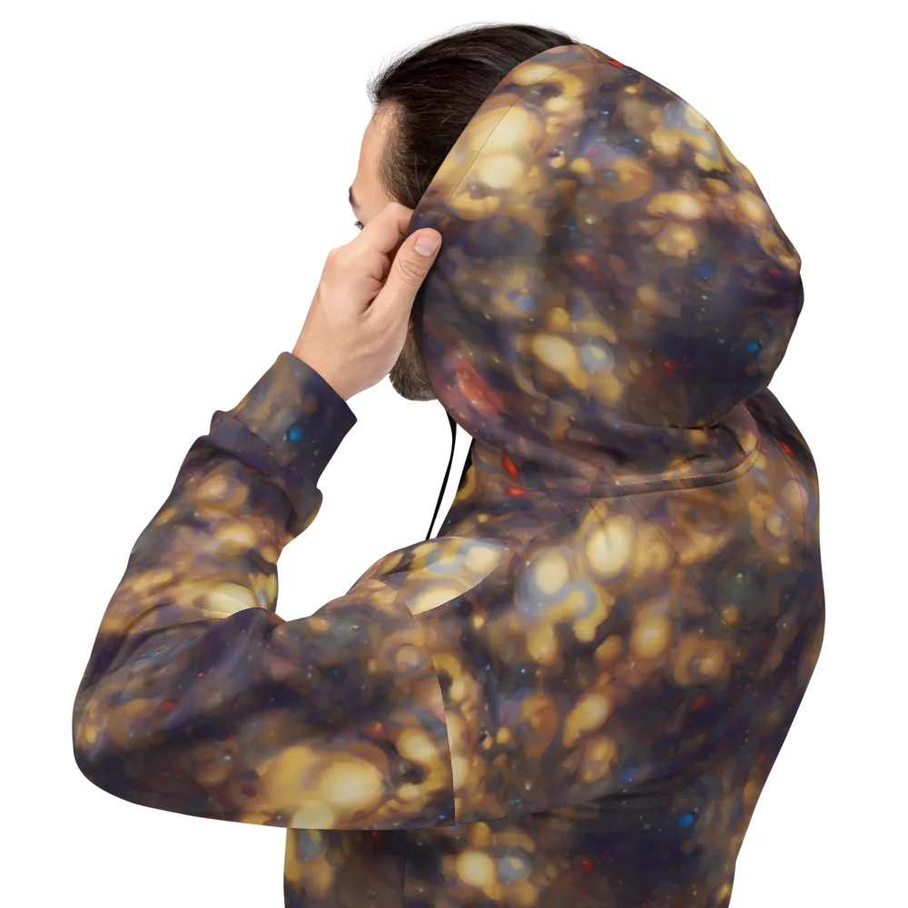 Amber Afterglow on Hoodie — Back