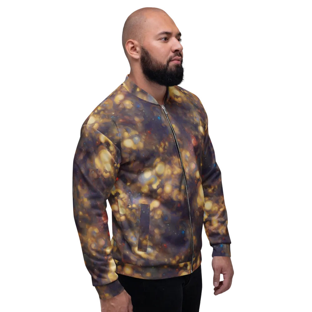Amber Afterglow on Bomber Jacket — Right