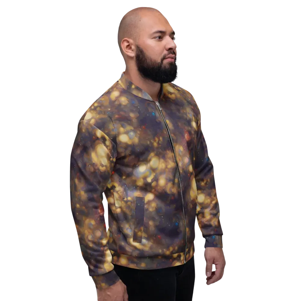 Amber Afterglow on Bomber Jacket — Right